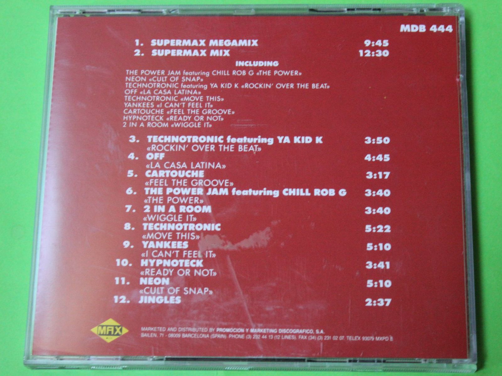 CDs: SUPERMAX (A MAX MIX Production) CD mit Eurodisco – Gebraucht aus Tübach von JamesStone 2