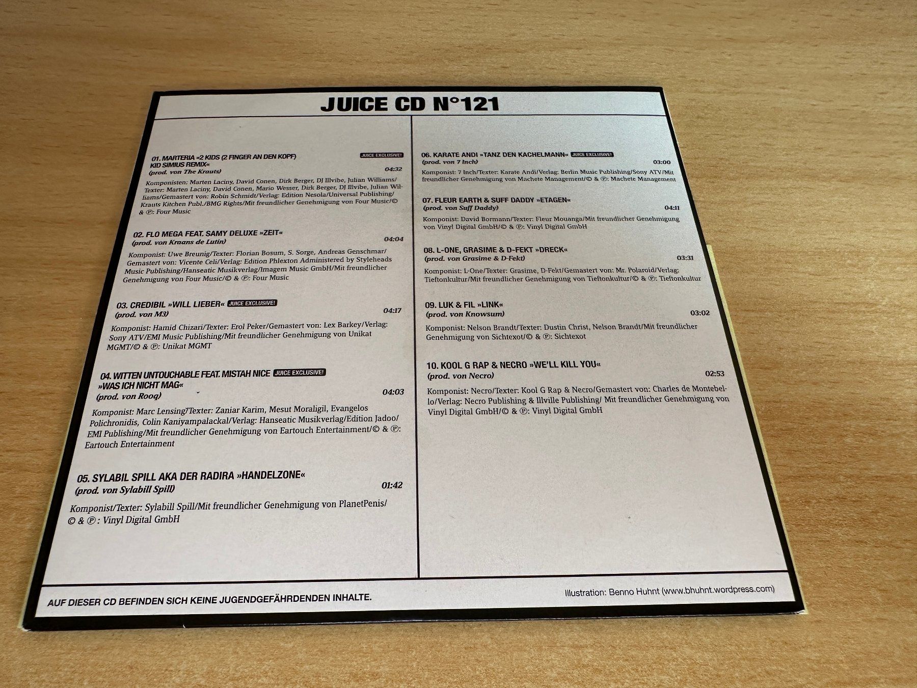 CDs: Various – Juice CD Volume 121 – Gebraucht aus Rikon im Tösstal von Alpenmutz 1