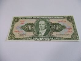 Brasil 10 Cruzeiros=1 centavo 1967