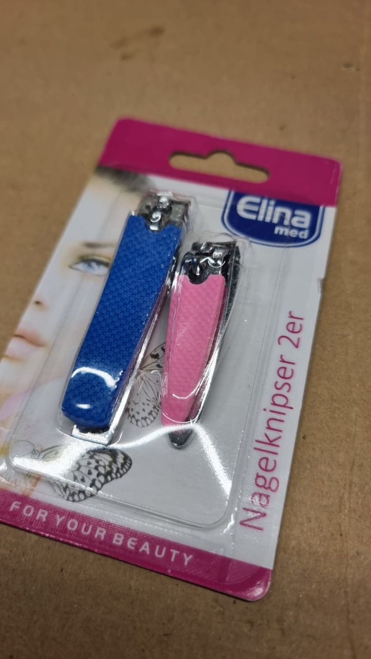 Pedicure: 2 Nagelknipser 5cm / 7cm – Nuovo e nell'imballaggio originale da Rebstein venduto da James-Dean 1
