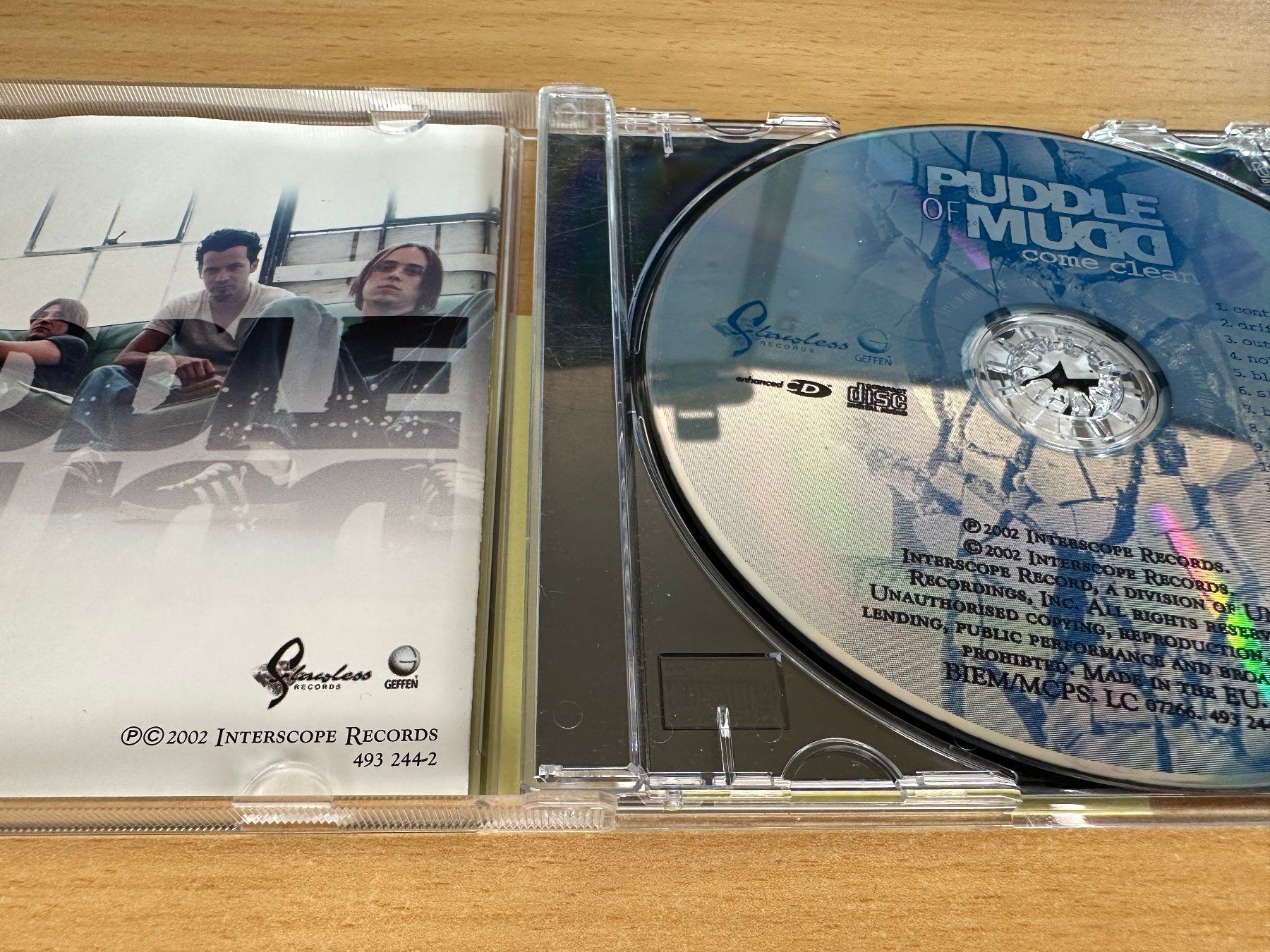 CD: Puddle Of Mudd – Come Clean – Usato da Rikon im Tösstal venduto da Alpenmutz 2