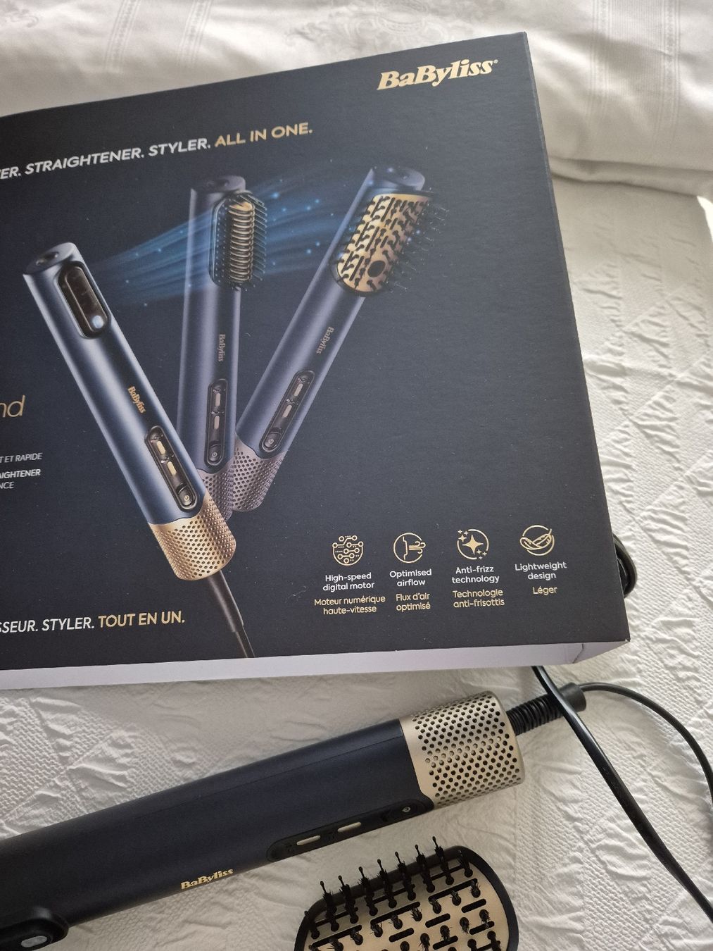 BaByliss Asciugacapelli: BABYLISS FÖHNBÜRSTE – Nuovo e nell'imballaggio originale da Strengelbach venduto da romanna 2
