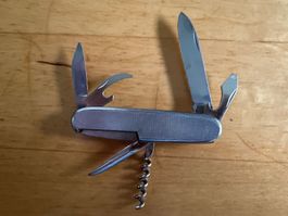 Taschenmesser Silber mit 6 Klingen