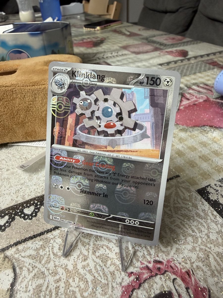 Pokémon Sammelbilder & Trading cards: Klinklang black Bolt Eng  – Neu (gemäss Beschreibung) aus Carabbia von _shadoweclipse.tcg_