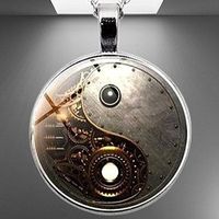 ☯️Stilvoller Retro YIN YANG Anhänger: Zeitloser Charme!☯️💫