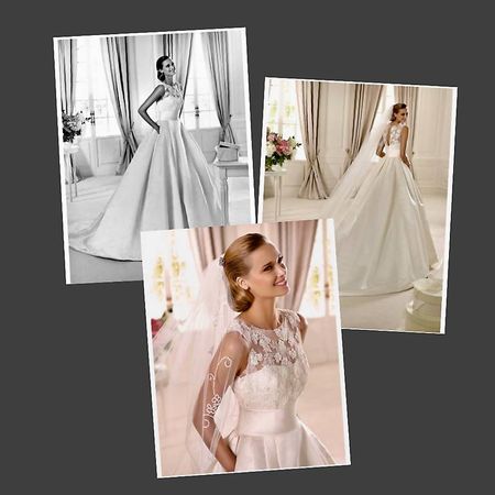 SUMMER SALE! Clean Chic Pronovias Traum Brautkleid 34/36
