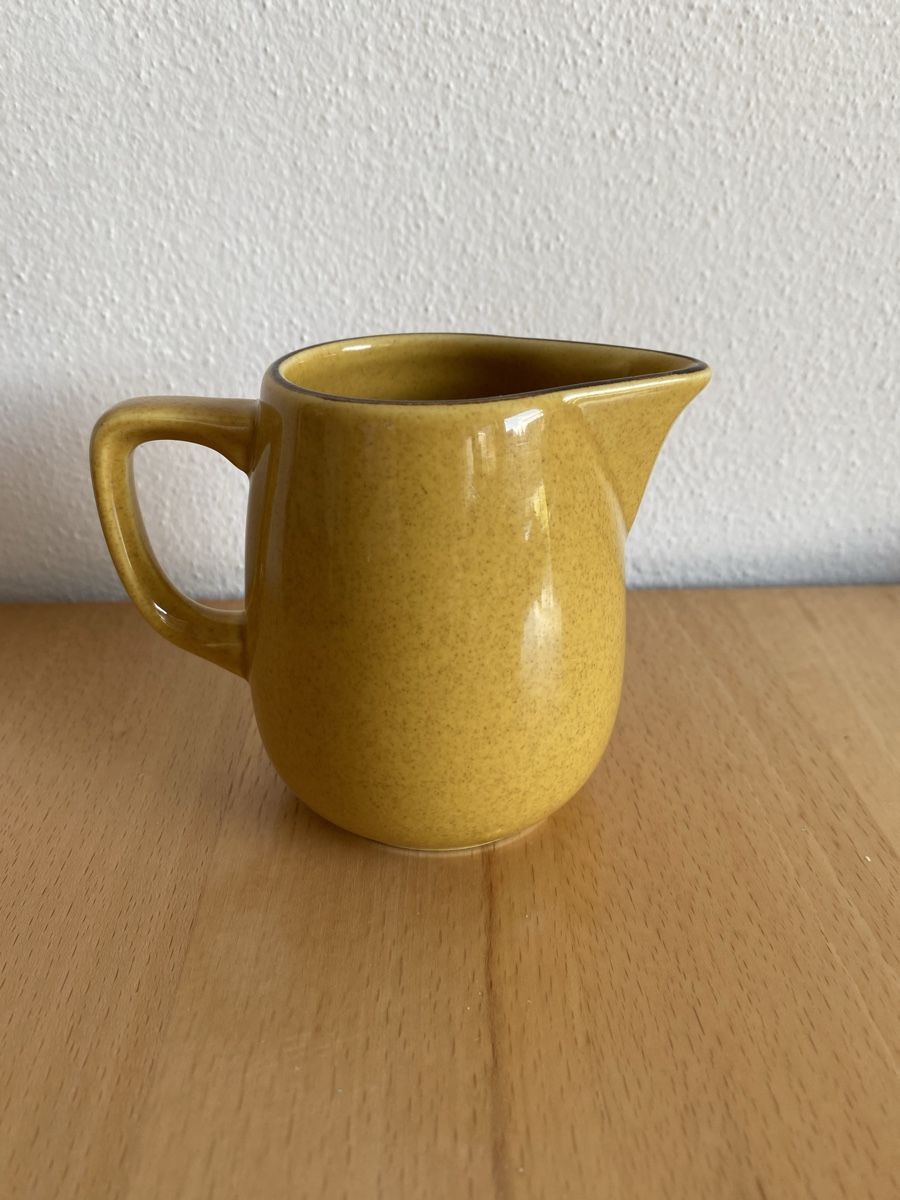 Rössler Karaffen: Rössler Rahmkrug Senfgelb 0.2 Liter – Gebraucht aus Schwarzenburg von Michellu 2