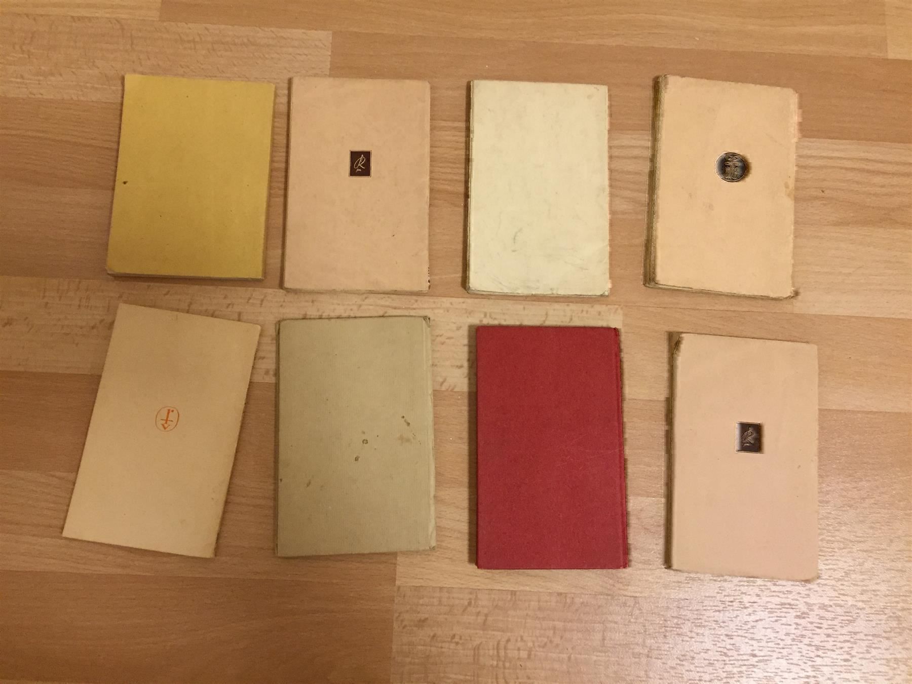 Libri: 8 Taschenbücher 1937-1949 – Usato da Cormagens venduto da Bonsai111 1