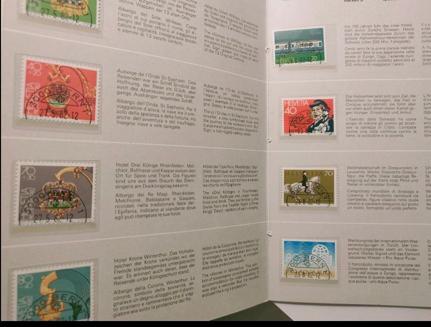 Tutti i francobolli: PTT-Jahresbuch 1982 gestempelt – Nuovo (secondo la descrizione) da Emmen venduto da codici 2