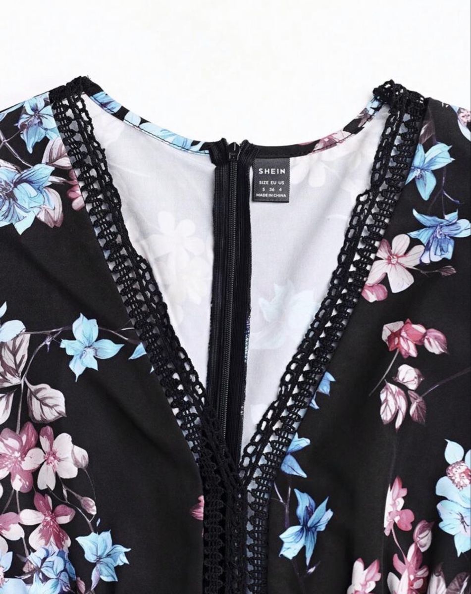Shein Vestiti: Kleid Blumenmuster Grösse M  – Nuovo (secondo la descrizione) da Fräschels venduto da Cesca 1