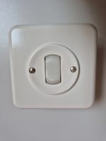 Leucht-Wippenschalter Sch 0 UP weiss