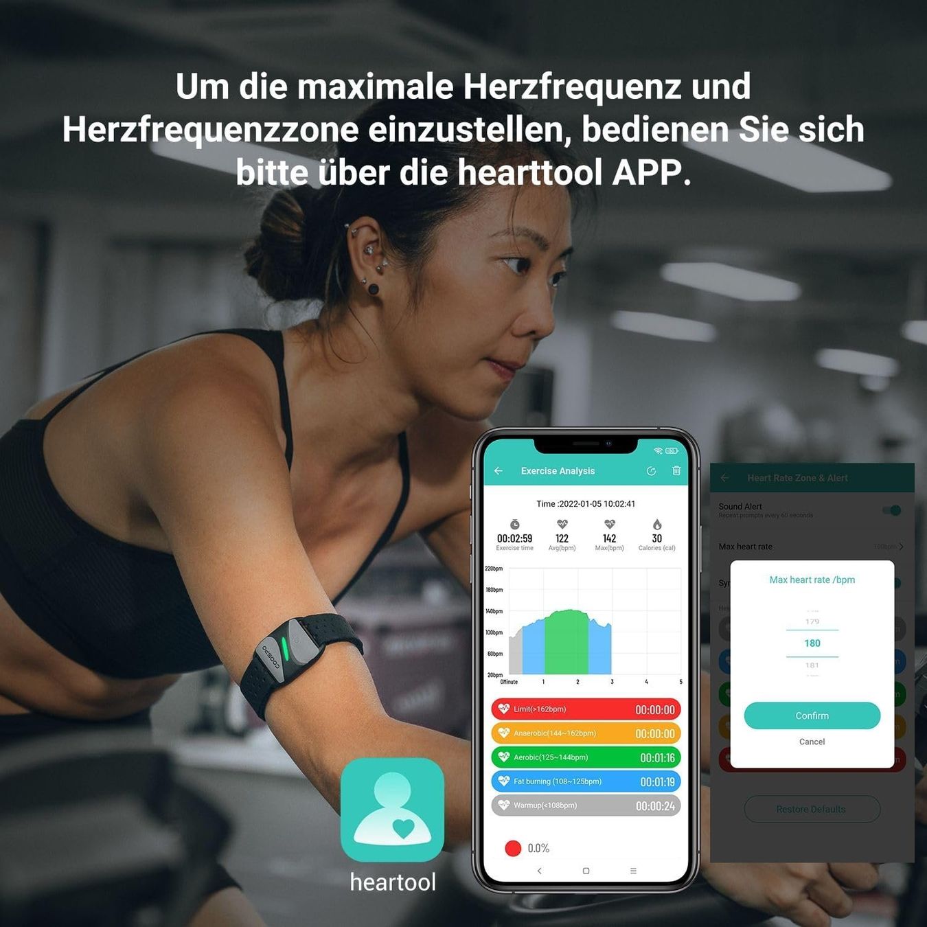 Attrezzature mediche: Sensor Herzfrequenzmesser Armband Bluetooth 5.0/ ANT+ – Nuovo e nell'imballaggio originale da Geneve venduto da Titi2008 1