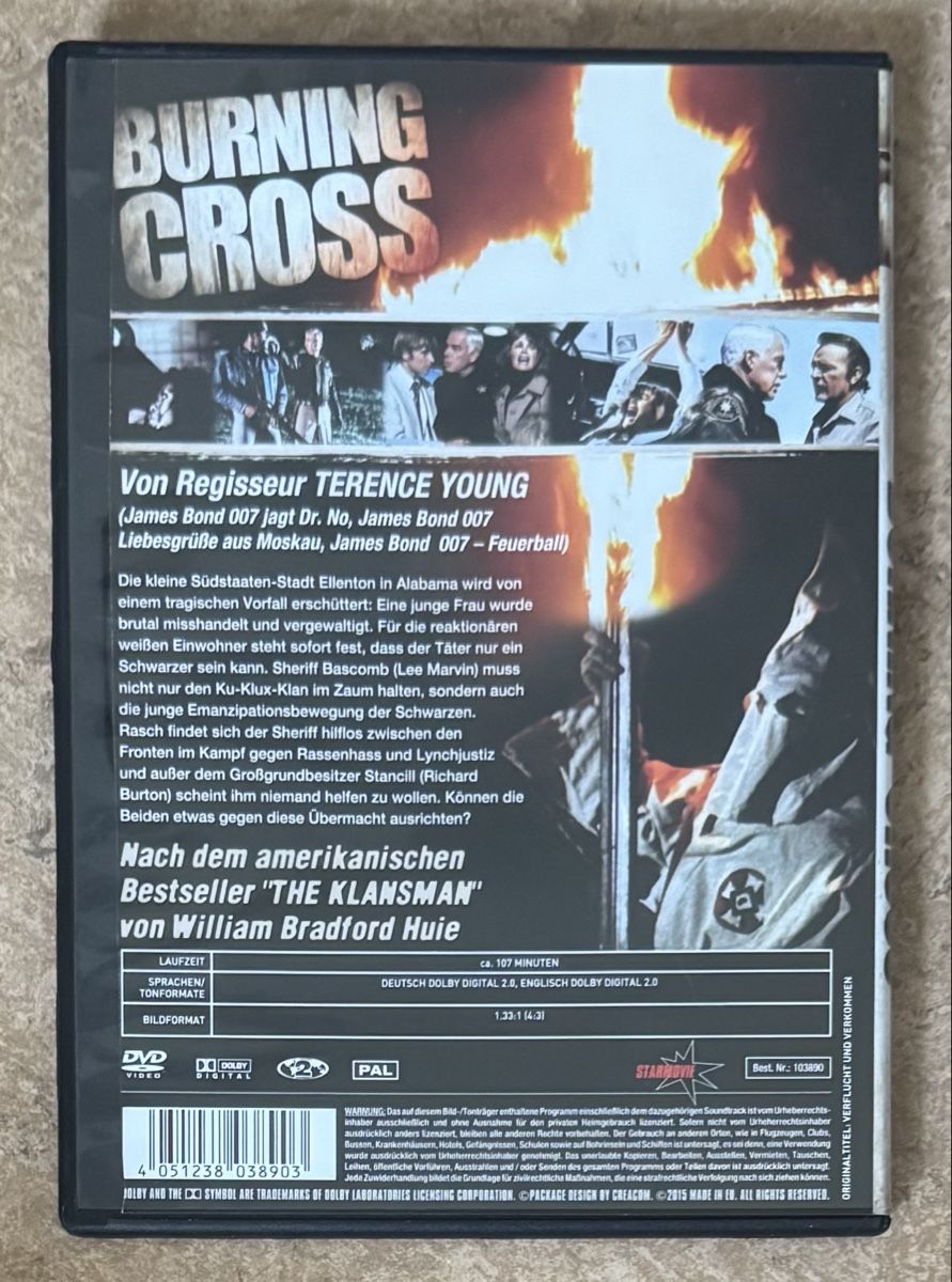 Tous les DVDs: BURNING CROSS – Neuf (Voir description) à Dietikon par AndreaSch01 1
