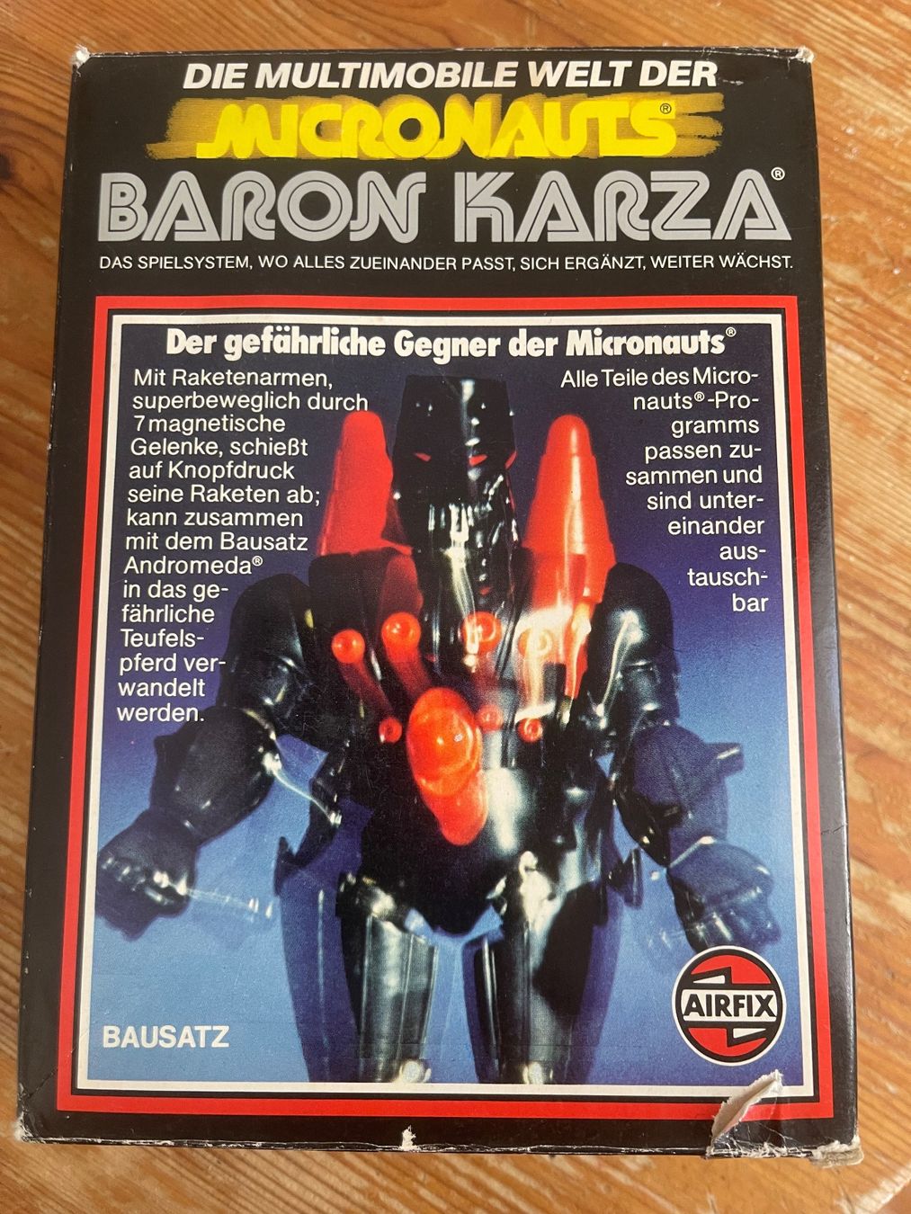 Airfix Statuette: Micronaut, Bausatz für "Baron Karza" – Usato da Zürich venduto da Eliza6