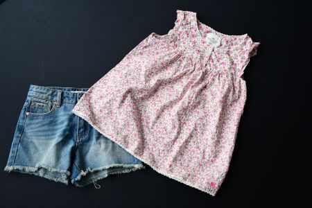 Shorts von MAK Bluse von gr. 128 134