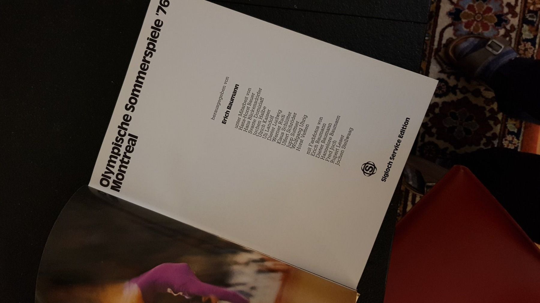 Bücher: Fotoband Olympiade 76 Montreal – Gebraucht aus Zürich von MBU52 1
