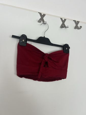 Bandeau Top bordeaux Grösse M Neuwertig