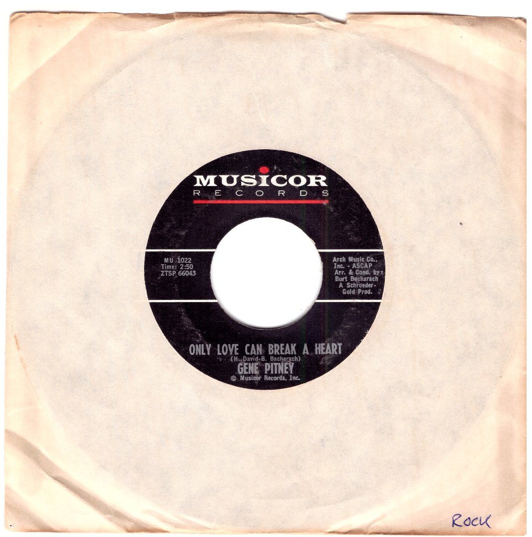 Vinyles: GENE PITNEY – D'occasion à Bassersdorf par house-of-vinyl