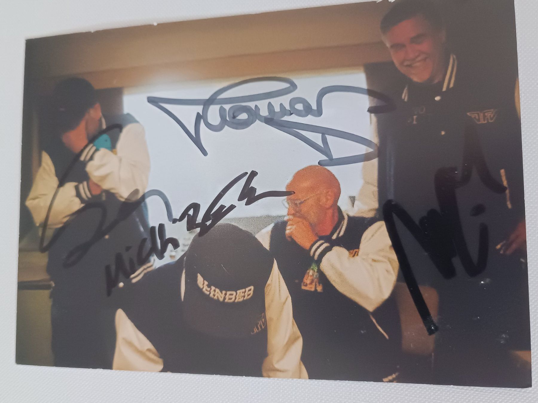 Autografi: Die Fantastischen Vier - handsignierte Autogrammkarte – Usato da Menziken venduto da Autogramme