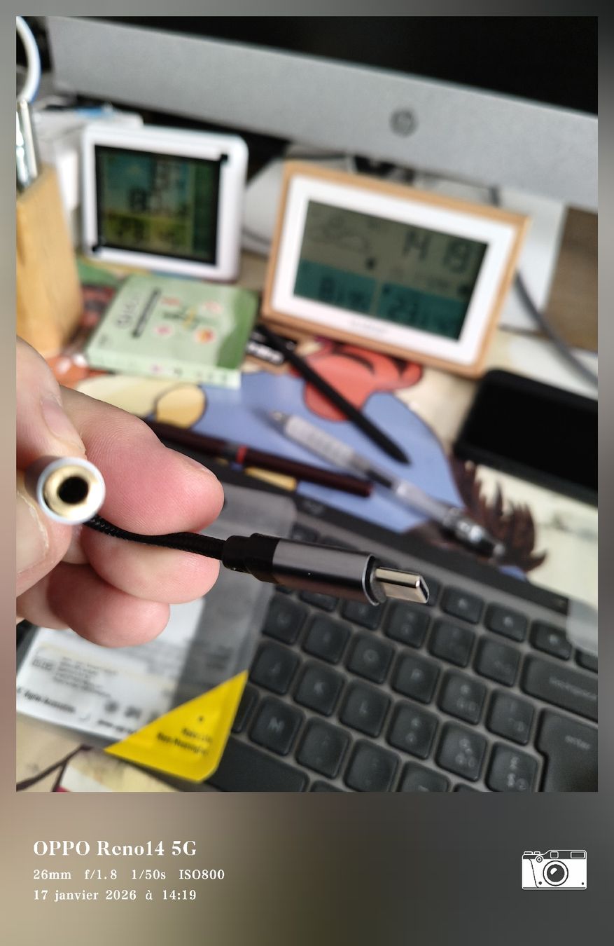 Unità & Adattatore: Adaptateur Jack 3.5" à usb-c – Nuovo e nell'imballaggio originale da noréaz venduto da mepla76