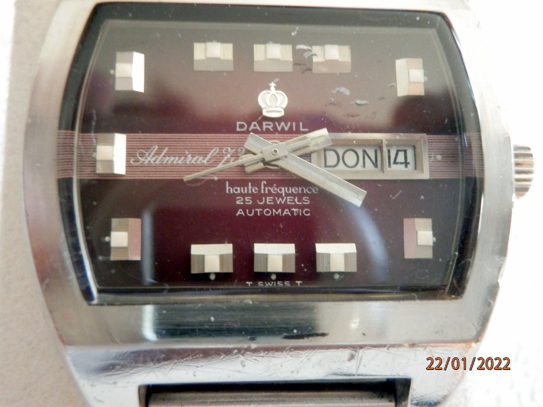 Orologi: Darwil, Automatic, haut fréquénce, 37mm, – Usato da Ueberstorf venduto da dinbau 9