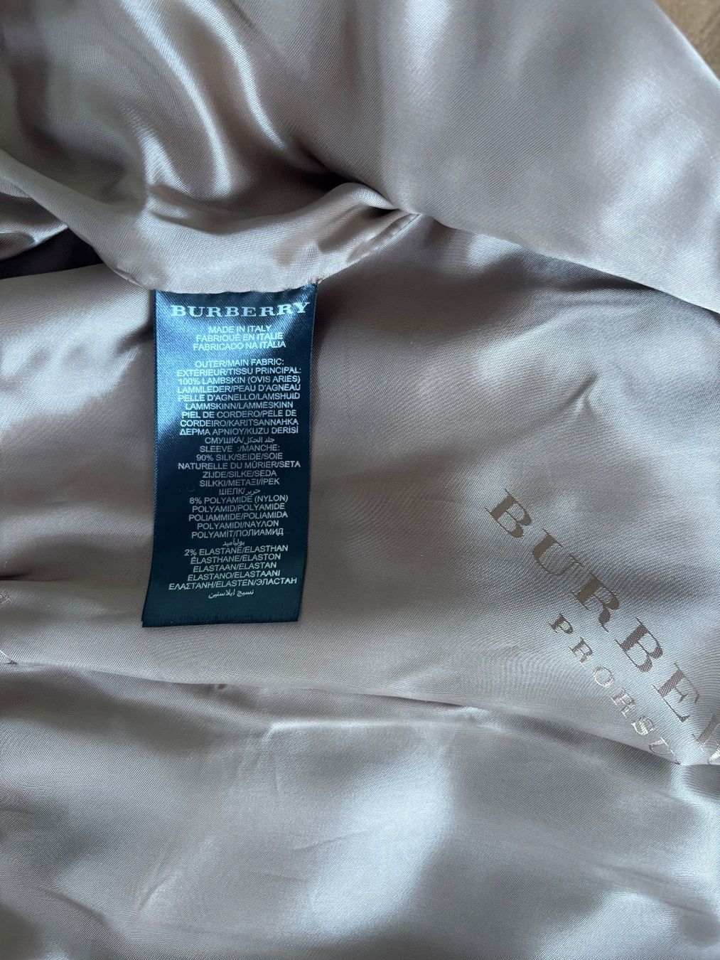 Burberry Giacche: BURBERRY PRORSUM Lederjacke cognac 36 IT40 – Usato da Herrliberg venduto da mayfi 9
