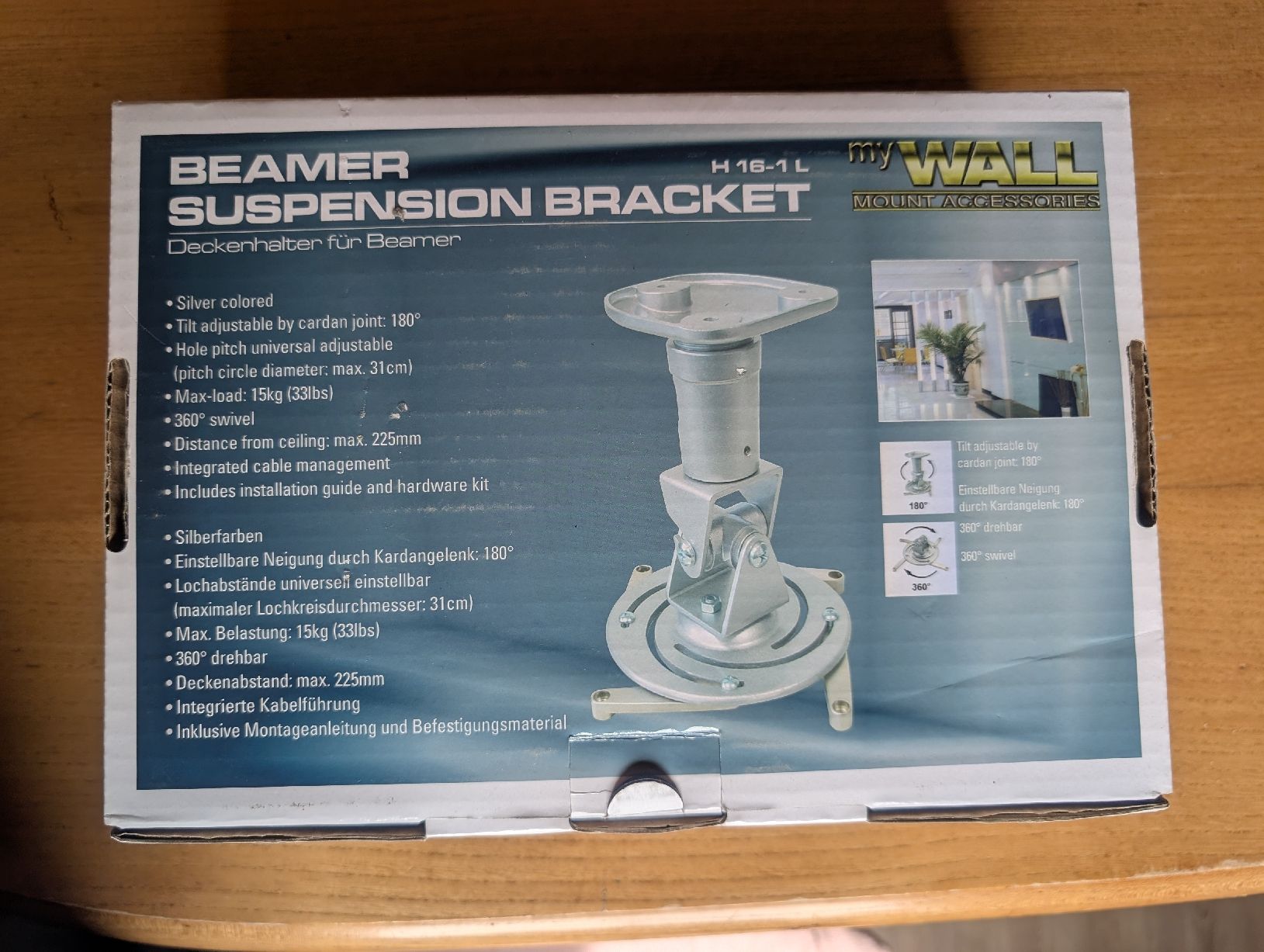 Wandhalterungen: Beamer Deckenhalter – Gebraucht aus Frümsen von Katzen0 1