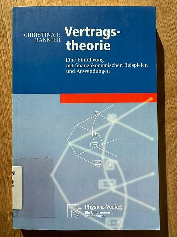 Libri: Vertragstheorie - Christina E. Bannier - Lehrbuch – Usato da Zug venduto da jonasg