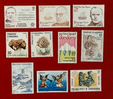 ANDORRA ANDORRE LOT AUS 1983** - 1985** POSTFRISCH