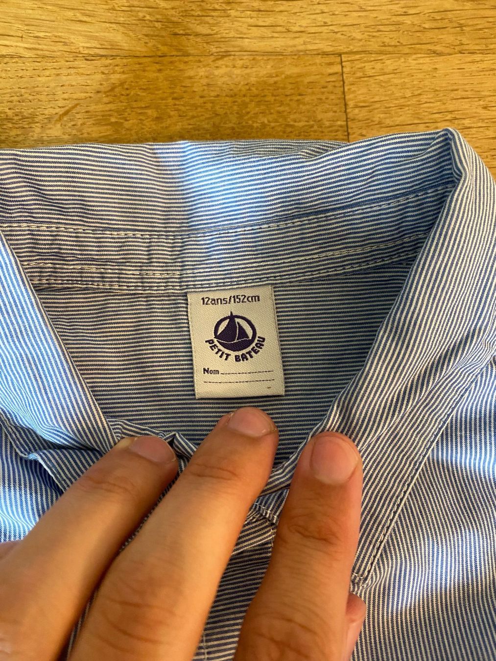 Camicie, T-shirt & Polo: Petit Bateau Hemd Jungs Grösse 12 / 152 – Usato da St. Gallen venduto da ka_mo 2