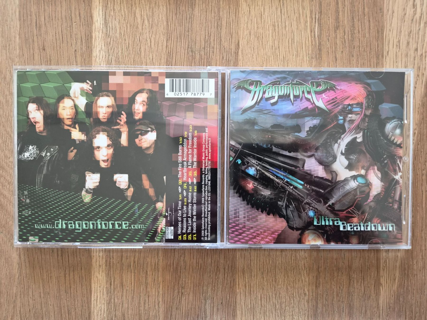 CDs: CD Dragonforce - Ultra Beatdown, 2008 – D'occasion à Nebikon par Harley-Davidson01