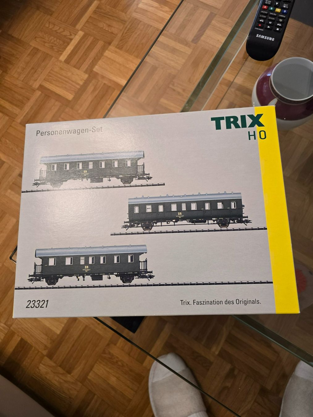 Trix Modellini di ferrovie: Ensemble de voitures voyageurs-TRIX HO (Réf: 23321) – Usato da Genève venduto da khou2204 2
