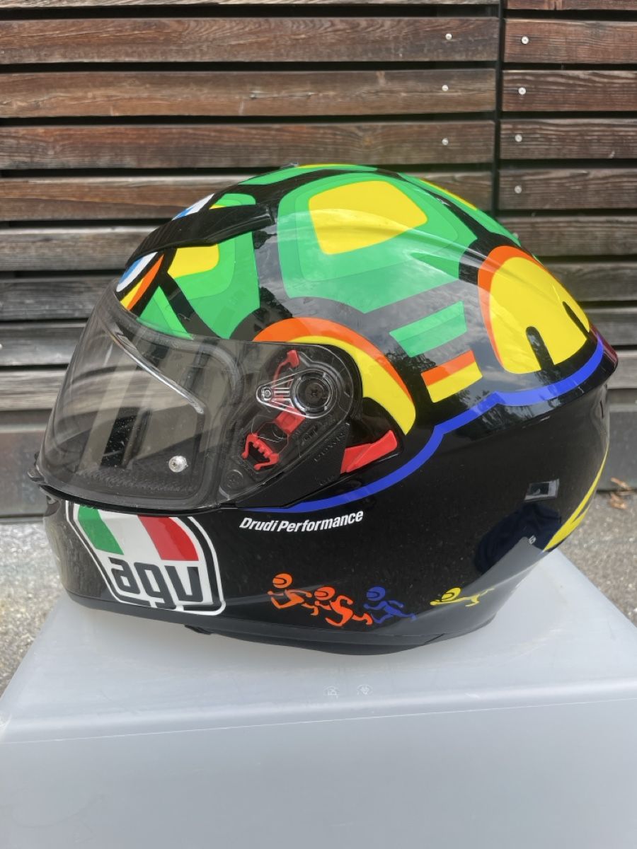 AGV Caschi & visiere: AGV Valentino Rossi Motorradhelm – Nuovo (secondo la descrizione) da Triesen venduto da MichaelMyers123