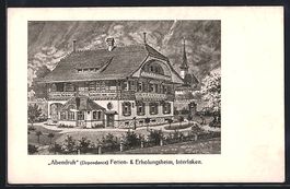 Interlaken, Ferien-, Erholungsheim Abend