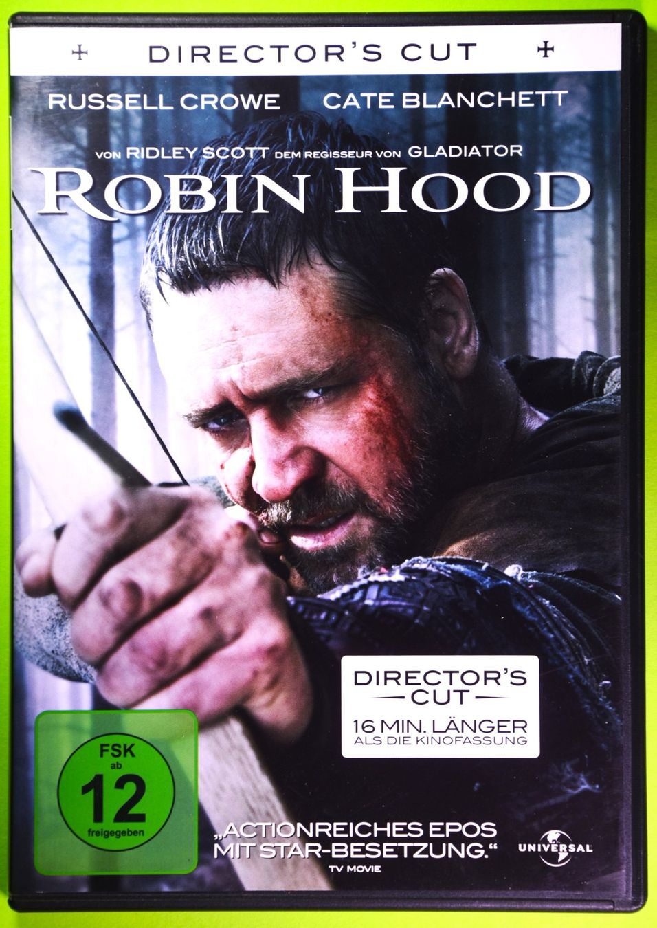 Alle DVDs: ROBIN HOOD / RUSSELL CROWE / CATE BLANCHETT – Neu (gemäss Beschreibung) aus Luzern von piro12
