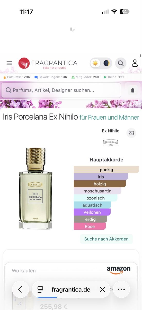 Parfums & Eau de Toilette: Ex Nihilo Iris Porcelana, 2 ml – D'occasion à Sursee par nri_sbv9 1