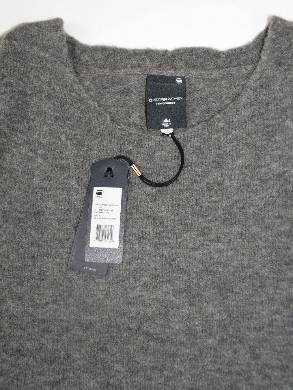G-Star Maglioni & Felpe: G-Star RAW Damen Pullover warm mit Wolle/grau/Gr.M – Nuovo e nell'imballaggio originale da Wohlenschwil venduto da EddieS-Outlet 3