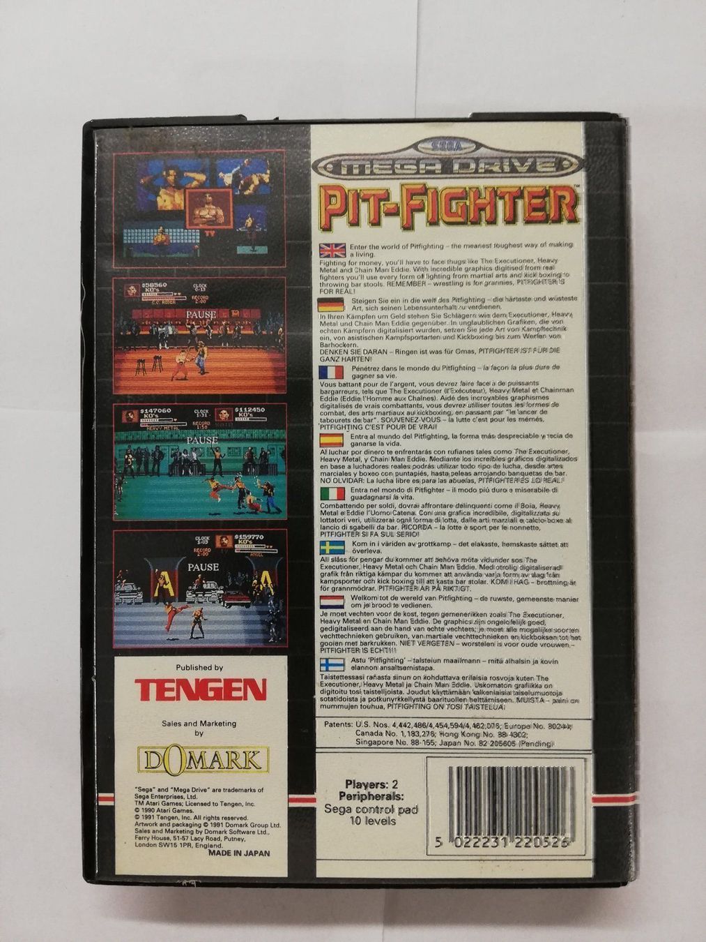 Sega Giochi: Pit Fighter / Sega Mega Drive / MD – Usato da St. Gallen venduto da zorro_dc 1