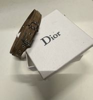 Collier femme, DIOR, cuir, parfait état.
