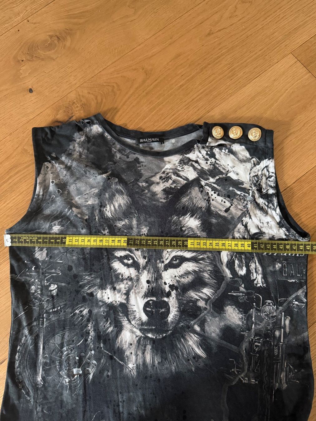 Balmain T-Shirts: Balmain 2017 Wolf T Shirt – Gebraucht aus Zürich von ank_5qjk 7