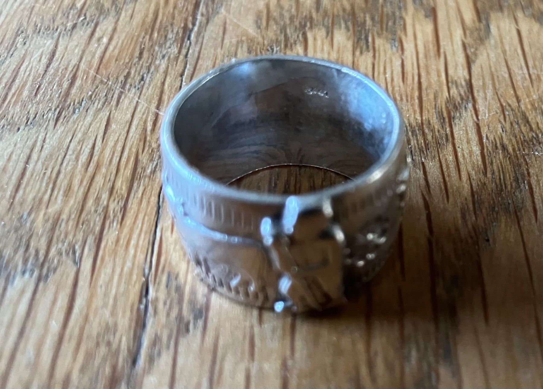 Ringe: Appenzeller Toggenburger Sennenring Silber – Gebraucht aus Waldstatt von breitaxt 4