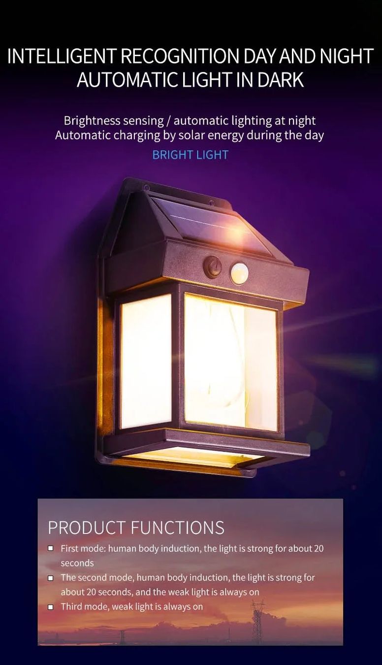 Lampade: NEU Solar Wandleuchte Sensor / Lampe murale solaire – Nuovo e nell'imballaggio originale da Isérables venduto da Wishlist 5