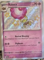 Pokémon – Rabsca 🇺🇸 - PAF-163 - Paldean Fates