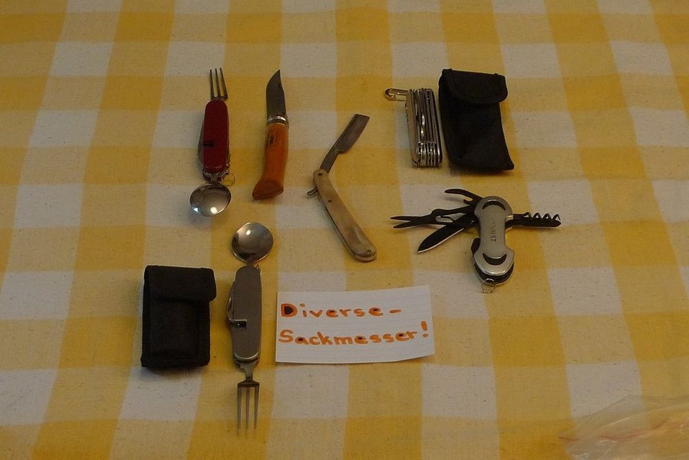Coltelli tascabile: Diverse-Sackmesser! – Usato da Bern venduto da bn1640 1