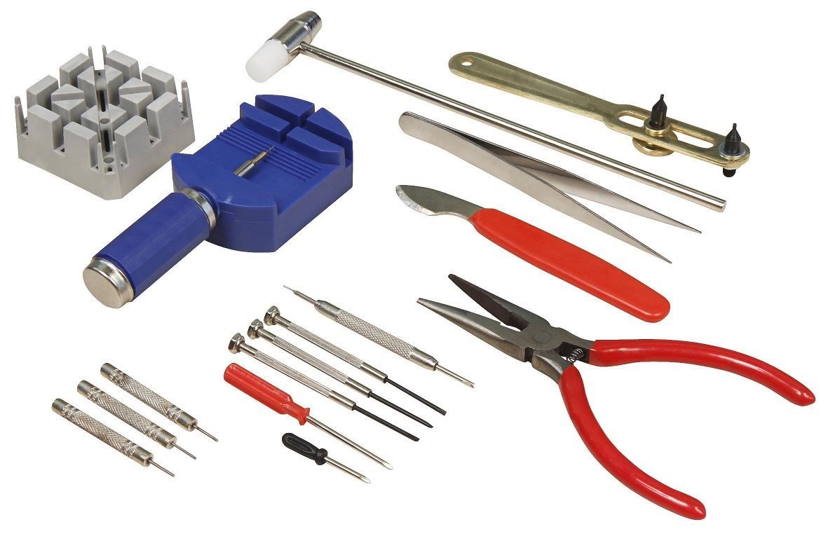 Attrezzi: Uhrenwerkzeug-Set, 16-teilig – Nuovo e nell'imballaggio originale da Aesch BL venduto da Elektronik_Laden