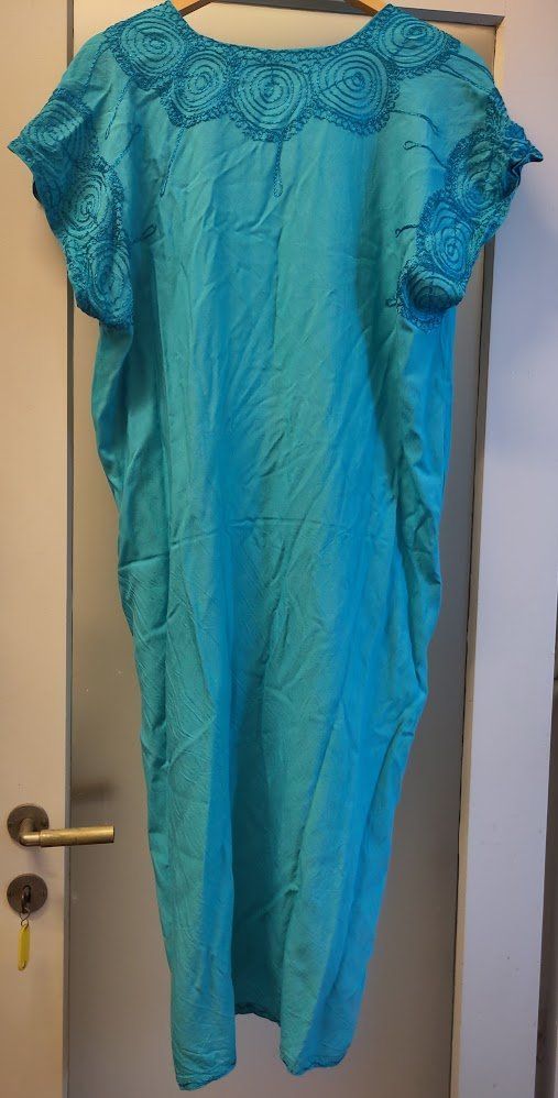 Vestiti: Türkisblauer Kaftan, Gr. OS – Usato da Lugano venduto da kat_lm5b 3
