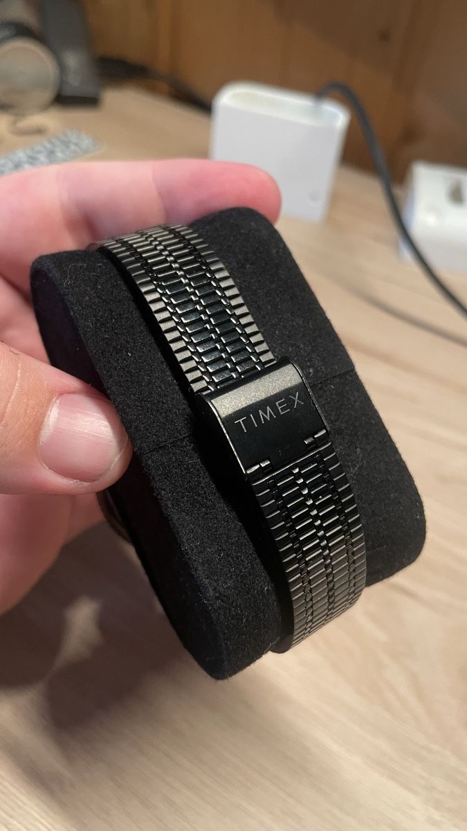 Timex Orologi: TIMEX Q Timex Reissue All Black – Usato da Etagnières venduto da Johan_groux 4