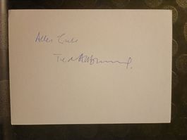 Ted Allbeury - schriftsteller - handsigniert - †2005