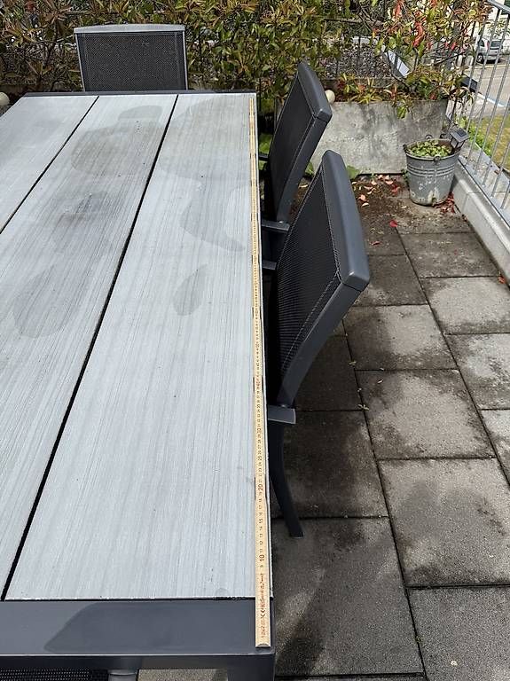 Set di tavolo e panche: Gartentisch mit 6 Stühlen – Usato da Zuchwil venduto da fra_f5cp 2
