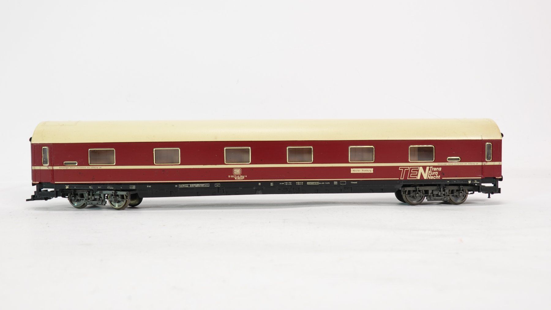 Fleischmann Modelleisenbahnen: e70 Fleischmann 5107 DB TEN Schlafwagen Bastelware | 851 – Gebraucht aus Thun von evinka_gmbh 3